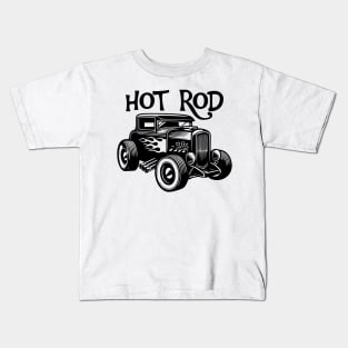 Hot rod car Kids T-Shirt
